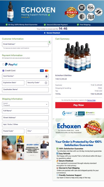EchoXen  - Secure checkout